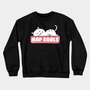 Naps Goals Crewneck Sweatshirt